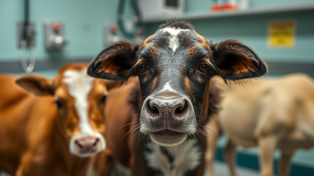 Tier mit veränderten Verhaltensmerkmalen, wie Unruhe oder Apathie, während es in einer tierärztlichen Klinik untersucht wird, um die Auswirkungen von Medikamenten zu bewerten.